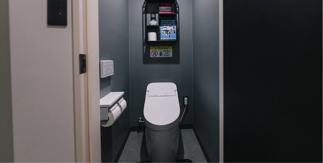 個別トイレ完備③