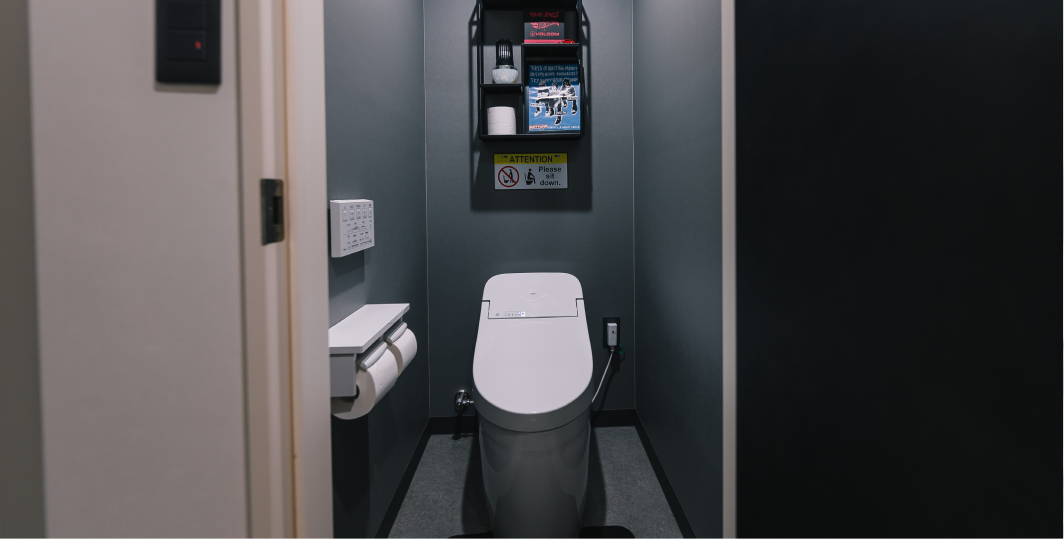 個別トイレ完備③